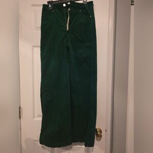NWT- Copper Key Women’s Dark Green Corduroy Jeans